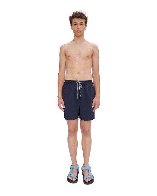 A.P.C. Blue Bobby Shorts for men