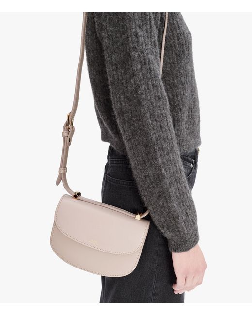 A.P.C. White A. P.c. Women's Genève Mini Bag One Size In Lal