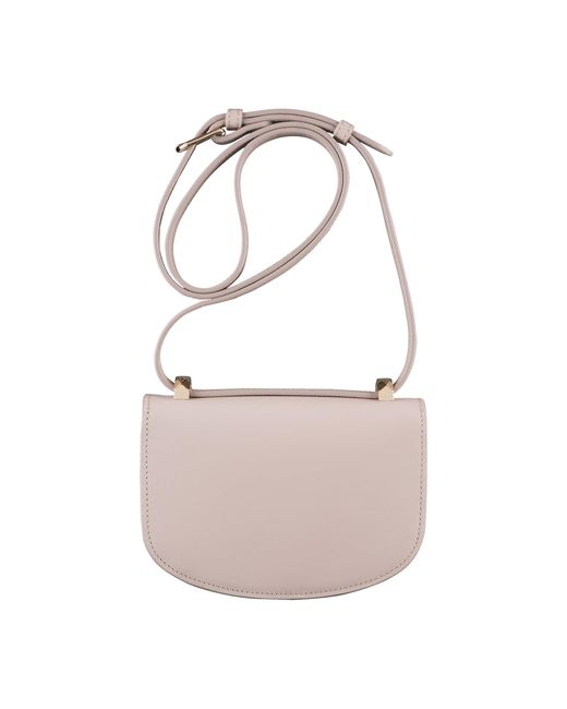 A.P.C. White A. P.c. Women's Genève Mini Bag One Size In Lal