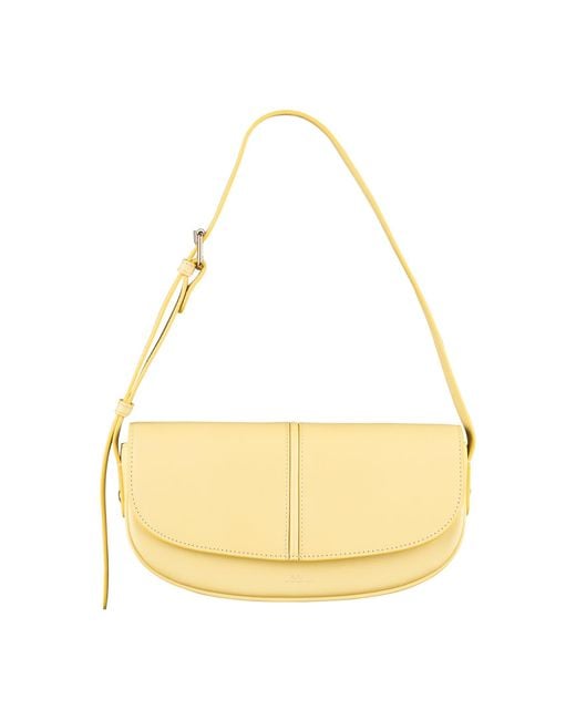 A.P.C. Metallic A. P.c. Betty Shoulder Bag One Size Yellow