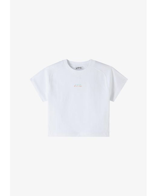 A.P.C. A. P.c. Cloud T-shirt Xs White