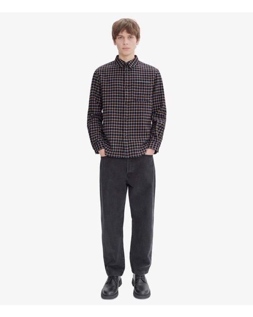 A.P.C. Blue Stonewashed Black for men