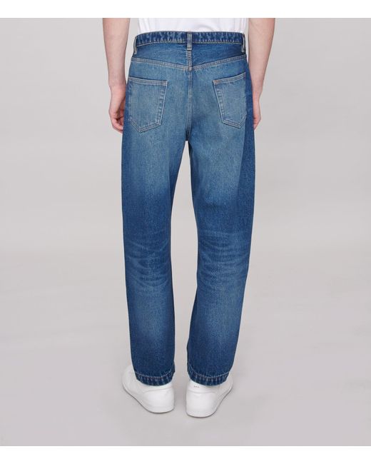 A.P.C. Blue Stonewashed Indigo for men