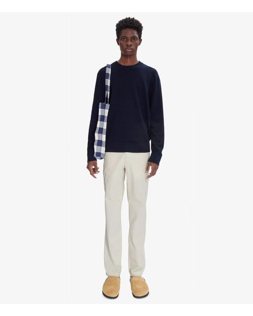 A.P.C. Blue A. P.c. Jones Pants Xl Off White for men