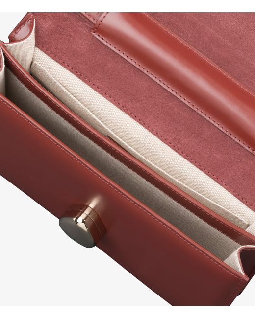 A.P.C. Red A. P.c. Women's Astra Small Bag One Size In Moon Grey