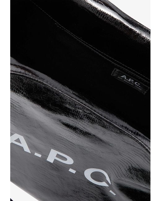 A.P.C. A. P.c. Men's Ninon Tote Bag One Size In Black for men