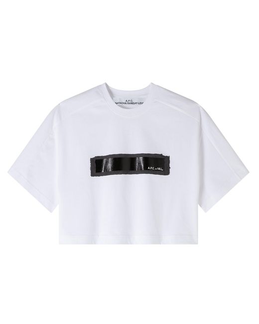 A.P.C. A. P.c. Sandre T-shirt Xs White