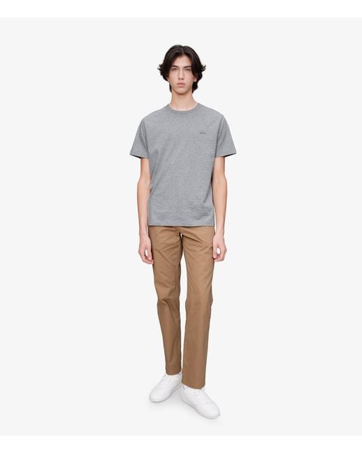 A.P.C. White A. P.c. Constantin Pants 46 Beige for men