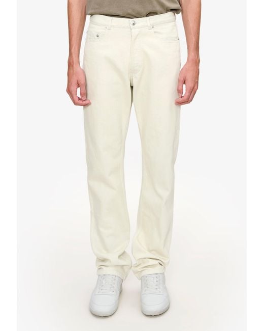 A.P.C. White A. P.c. Men's Standard Jeans Size: 29 In Bleached Out for men