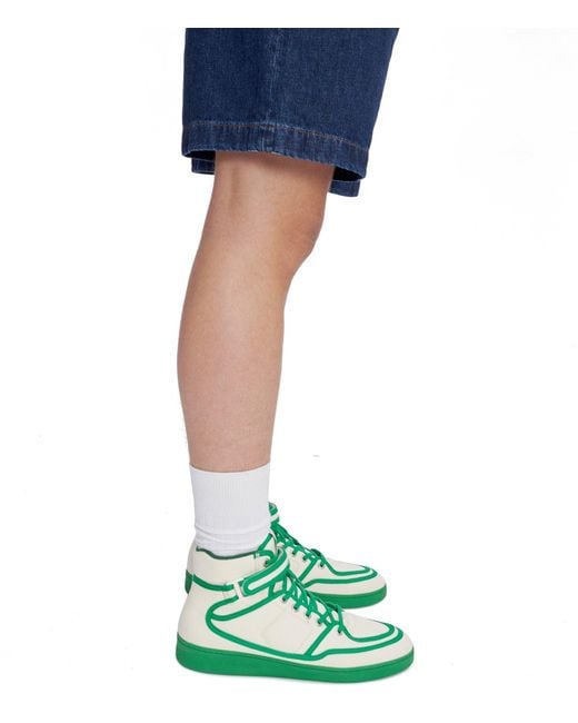 A.P.C. A. P.c. Plain 90 Sneakers Us W6 Green
