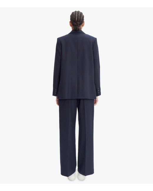 A.P.C. A. P.c. Hazel Jacket 42 Heather Navy Blue