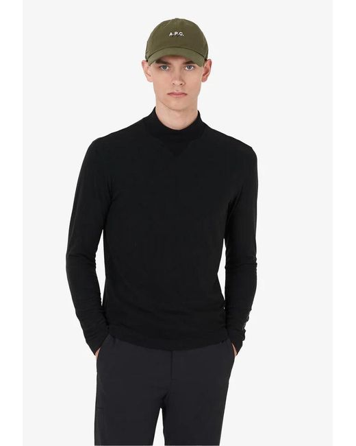 A.P.C. A. P.c. Ernie T-shirt S Black for men