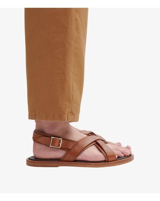 A.P.C. A. P.c. Lou Sandals Us 8 Brown for men