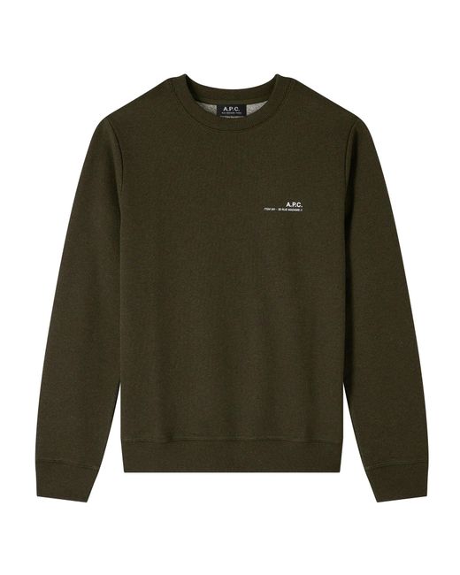 A.P.C. Green Heather Khaki for men