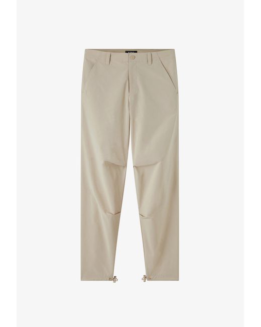 A.P.C. White A. P.c. Mashi Pants Xs Beige for men