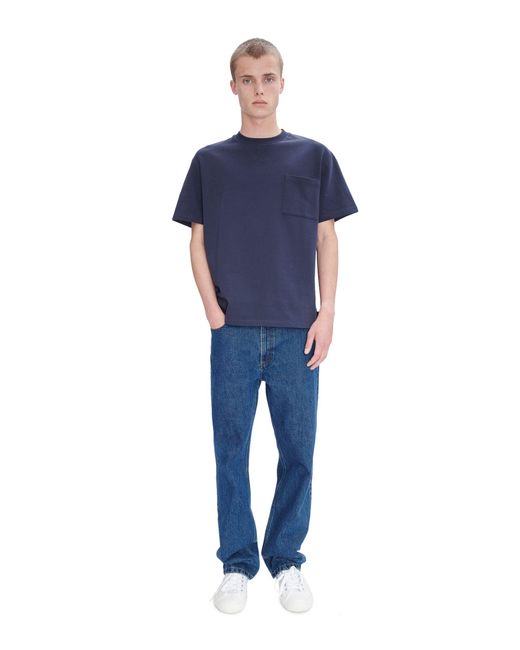 A.P.C. Blue Heather Ecru for men