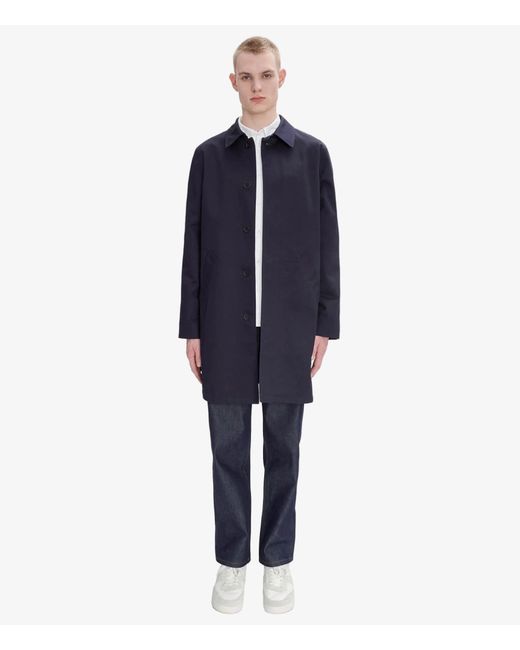 A.P.C. A. P.c. Urban Mac Xs Navy Blue for men