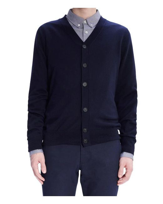 A.P.C. Blue Dark Navy for men