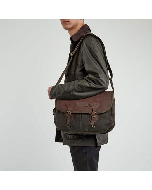 Barbour Cotton Tarras Bag in Olive (Green) for Men - Save 64% | Lyst