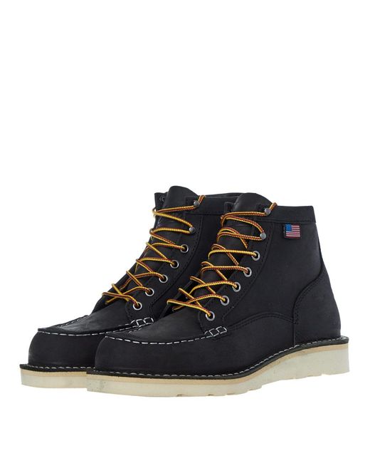 danner black moc toe