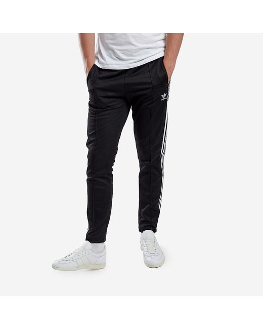 adidas Beckenbauer Track Pants in Black for Men | Lyst