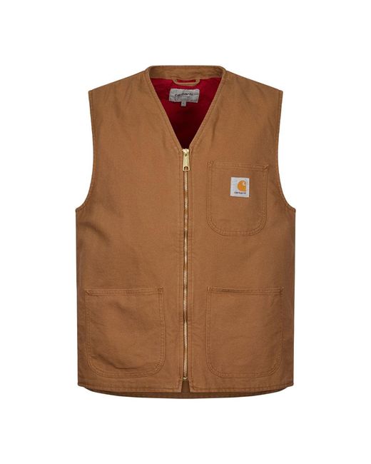 Carhartt WIP Arbor Vest in Brown for Men Lyst