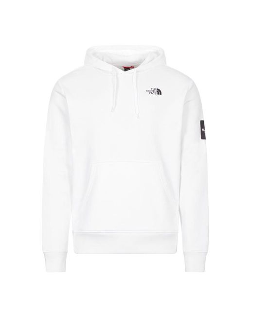 The North Face Hoodie in White for Men | Lyst