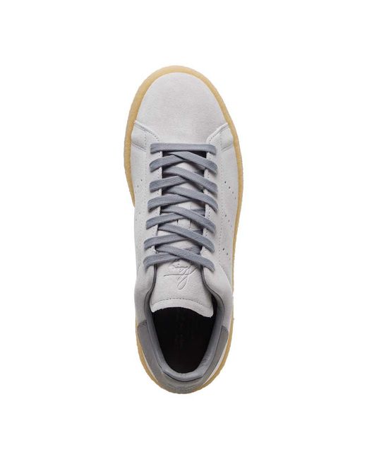 adidas Stan Smith Crepe Trainers in White for Men | Lyst
