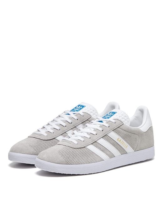 adidas Gazelle Trainers in Gray for Men Lyst