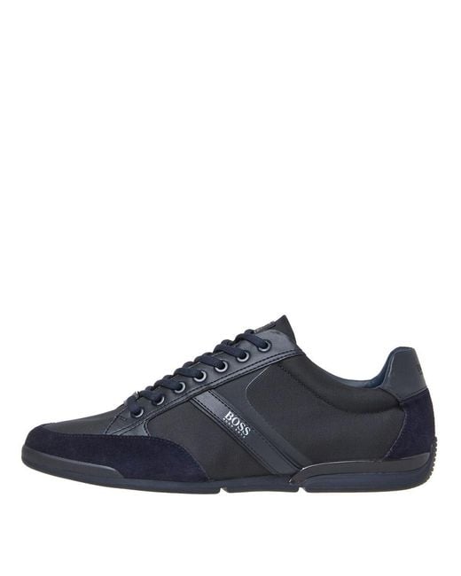 hugo boss saturn trainers blue