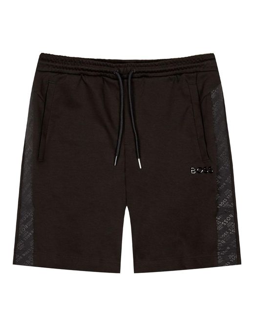 BOSS by HUGO BOSS Headlo Mirror Shorts in Black for Men Lyst