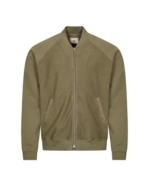 Folk Rework Rivet Bomber in Green for Men | Lyst