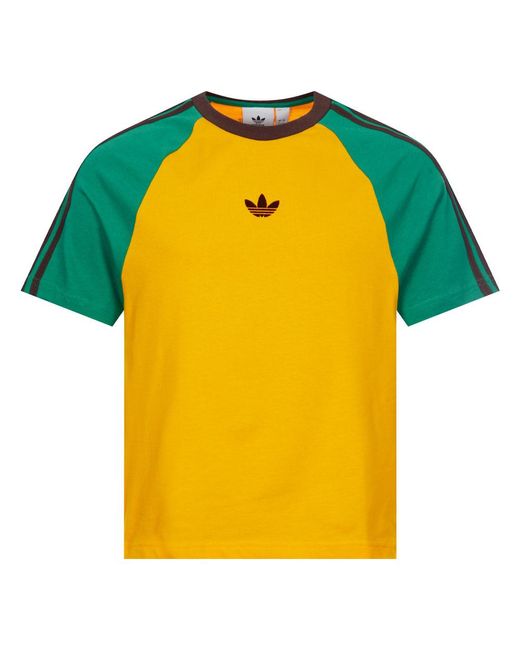 T-shirt Yellow for Men | Lyst