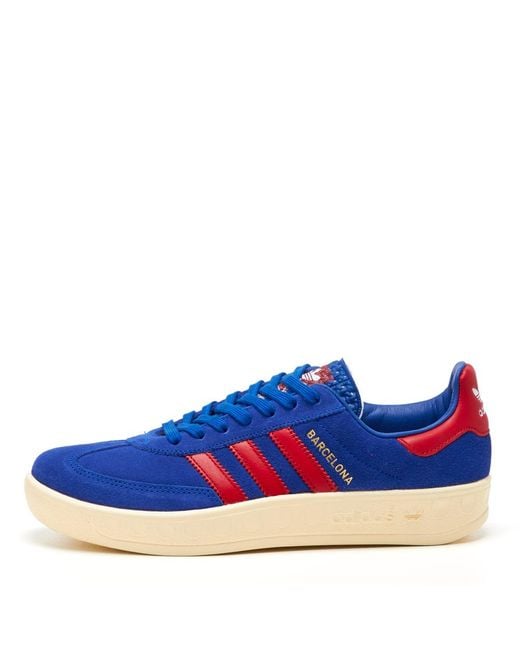 adidas Barcelona Trainers in Blue for Men | Lyst