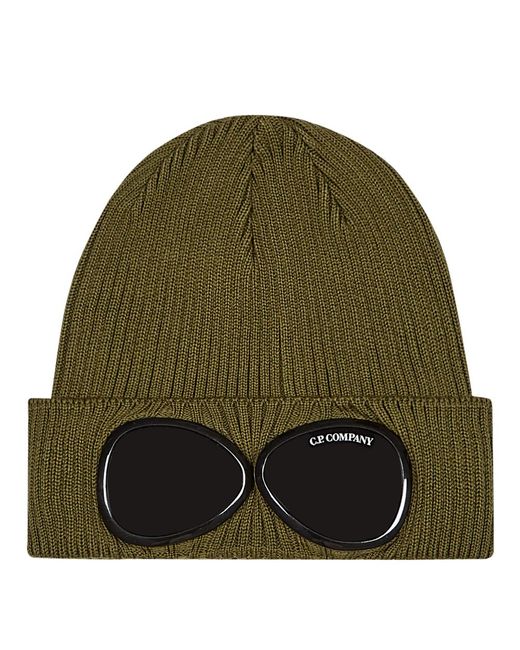 C.P. Company Cotton goggle Beanie in 