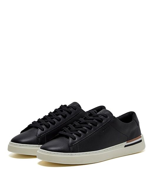 BOSS by HUGO BOSS Clint Tennis Trainer in Black for Men | Lyst