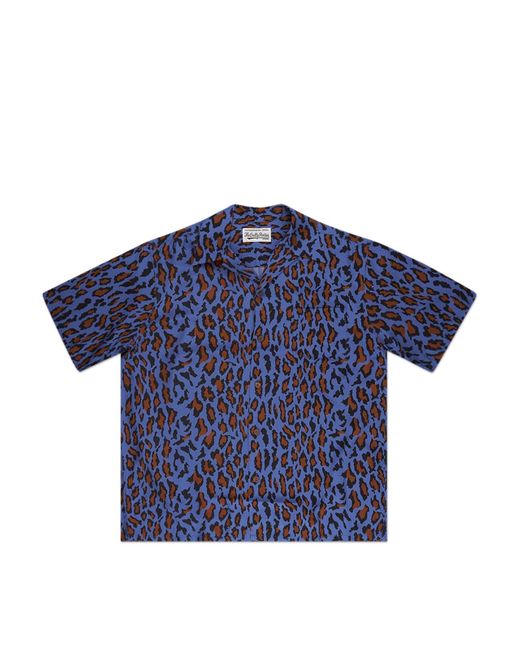 Wacko Maria Hawaiian Shirt S/s in Blue for Men | Lyst UK