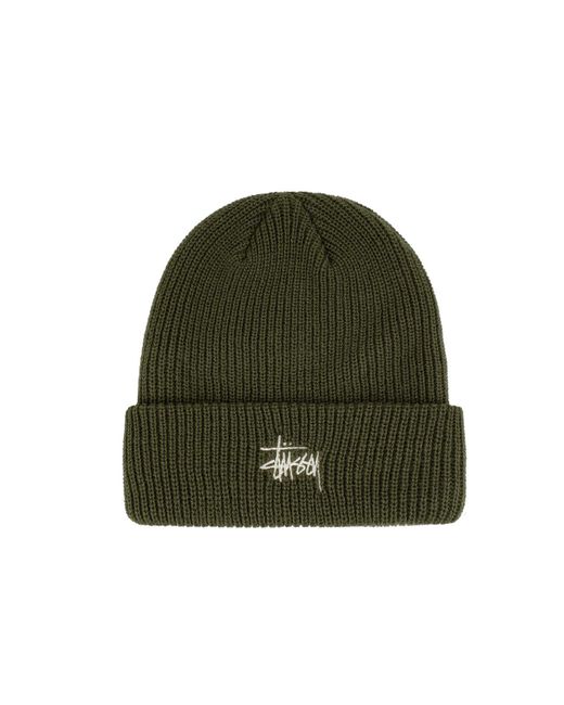 stussy beanie green