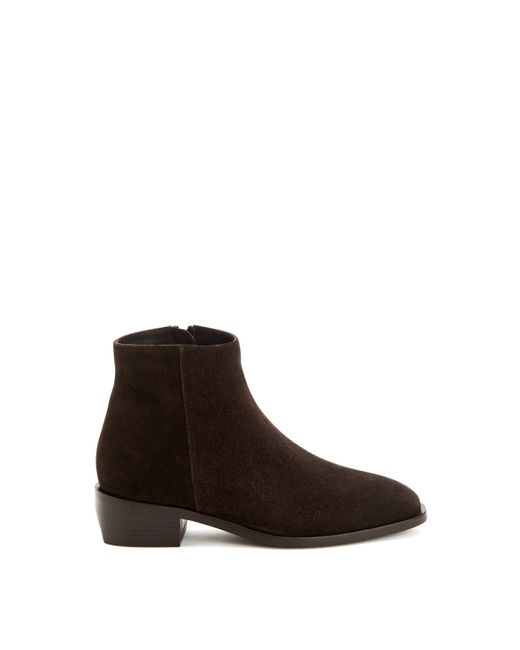 aquatalia grey suede boots
