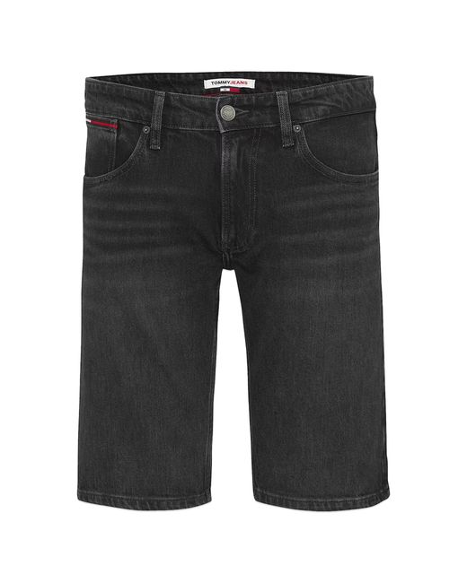 Tommy Hilfiger Tommy Jeans Ronnie Denim Shorts in Gray for Men | Lyst
