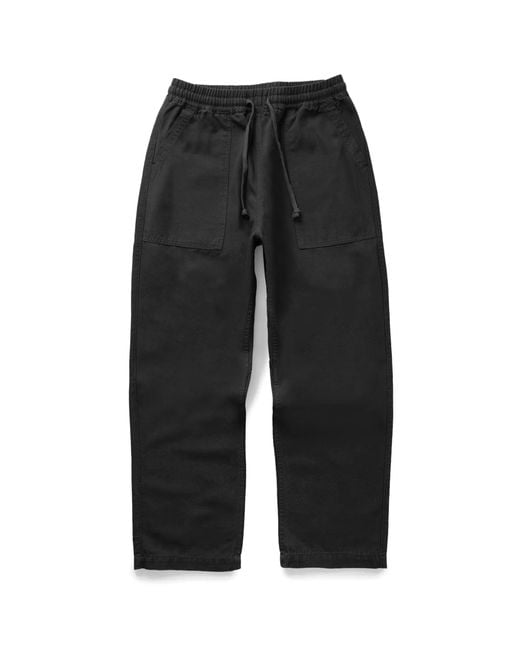 Service Works Black Canvas Chef Pant for men