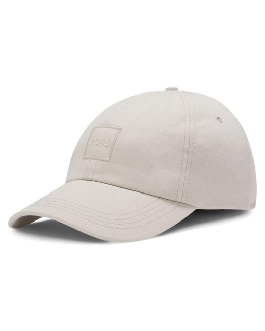 Boss White Derrel-Pl Cap for men