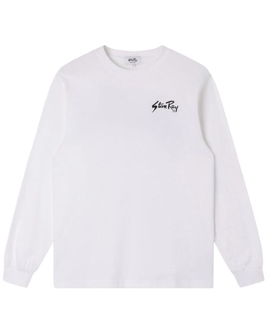Stan Ray White Stan Og Long Sleeve T-Shirt for men