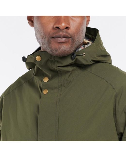 Barbour Synthetic Waterproof Hooded Bedale Jacket- Olive in Green for Men -  Save 34% | Lyst