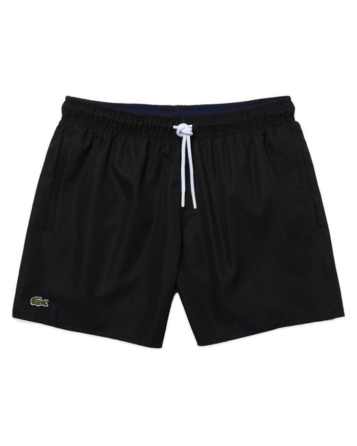 lacoste quick dry swim shorts