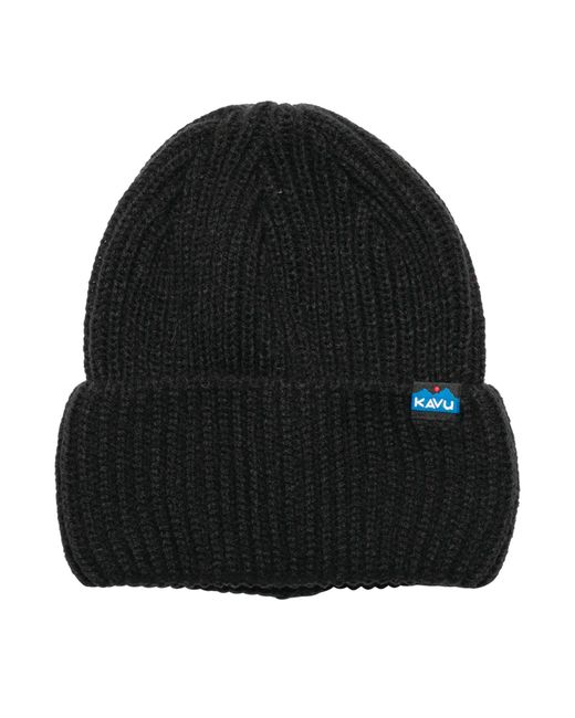 Kavu Black Trawler Beanie for men