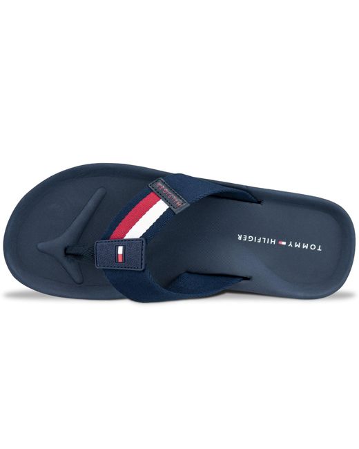 Tommy Hilfiger Sport Corporate Beach Sandal in Blue for Men | Lyst