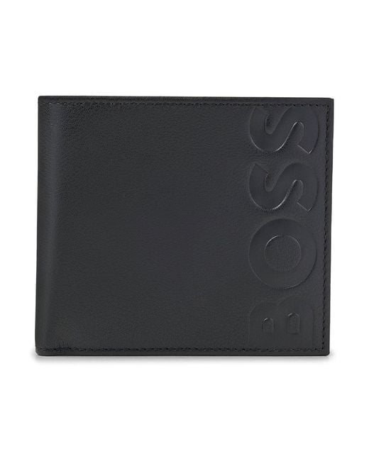 BOSS by HUGO BOSS Big Bb Rfid 4 Card And Coin Wallet in Black for Men