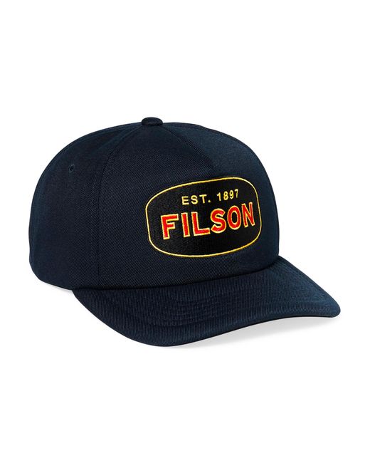 Filson Harvester Cap in Blue for Men | Lyst