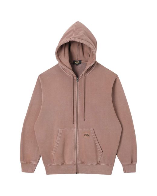 Stan Ray Brown Patch Zip Hood for men